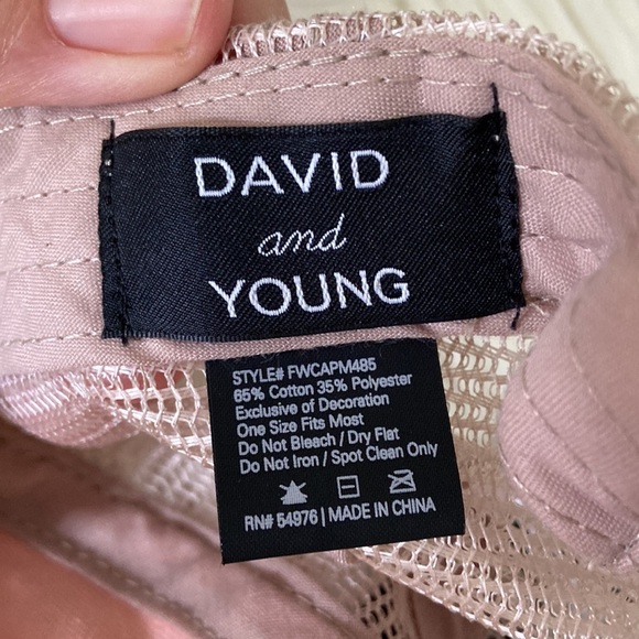 David and Young hat 🧢 brand new with tag - Picture 2 of 6
